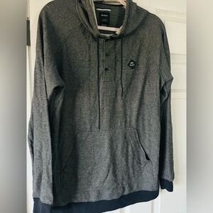 RVCA Charcoal Men's Hoodie